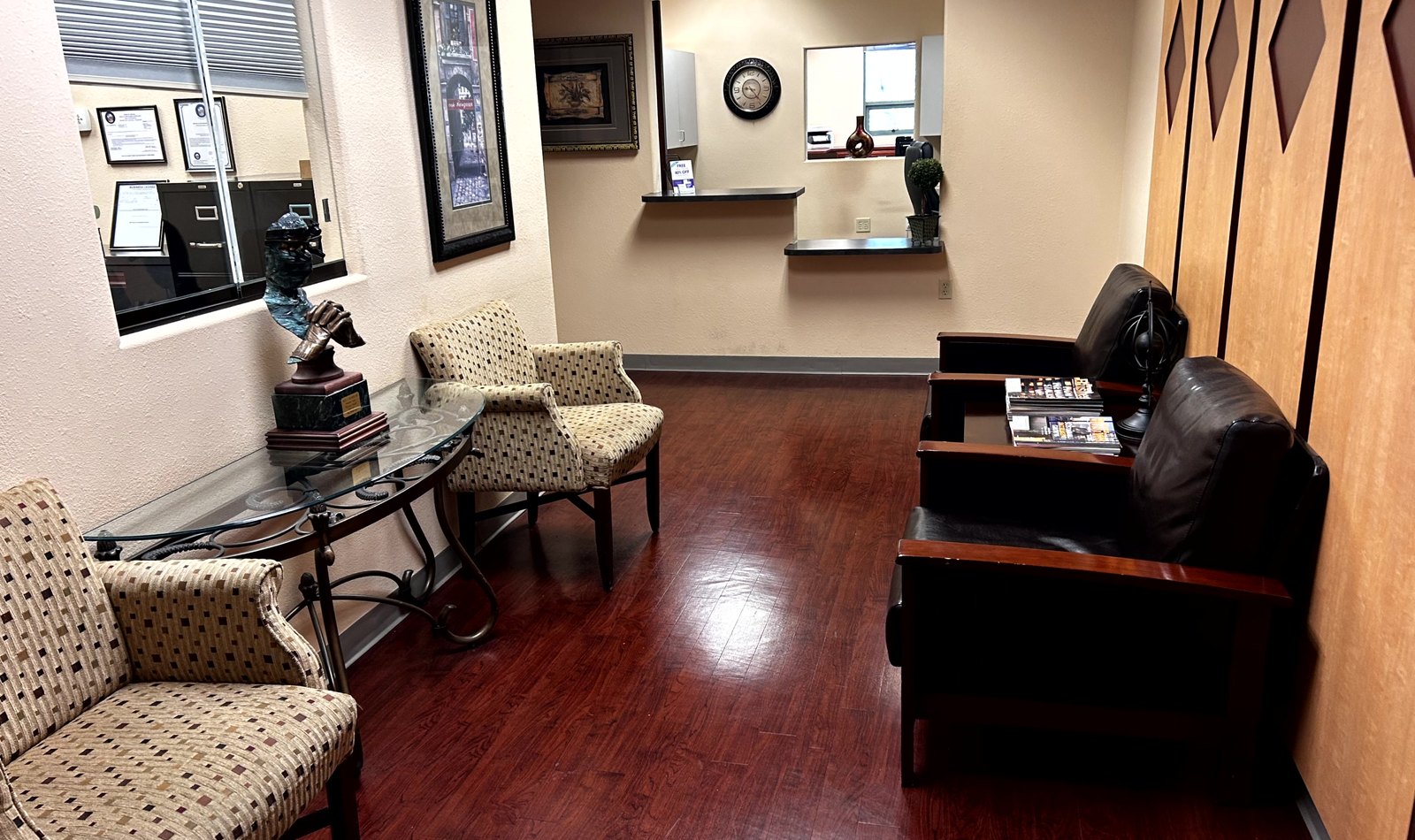 Waiting area